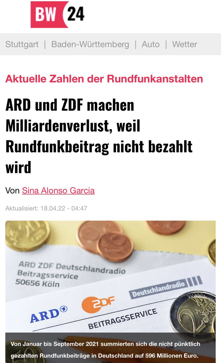 Die Menschen haben keine Lust, mehr die Lügenpresse zu finanzieren.