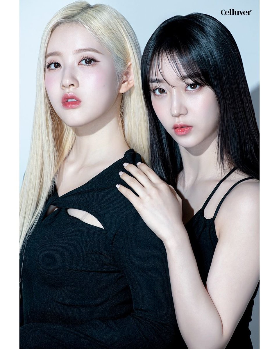 SIEUNFILED's tweet photo. Sieun and Sumin for Celluver’s The Scent of Black” https://t.co/SIhnR65hze