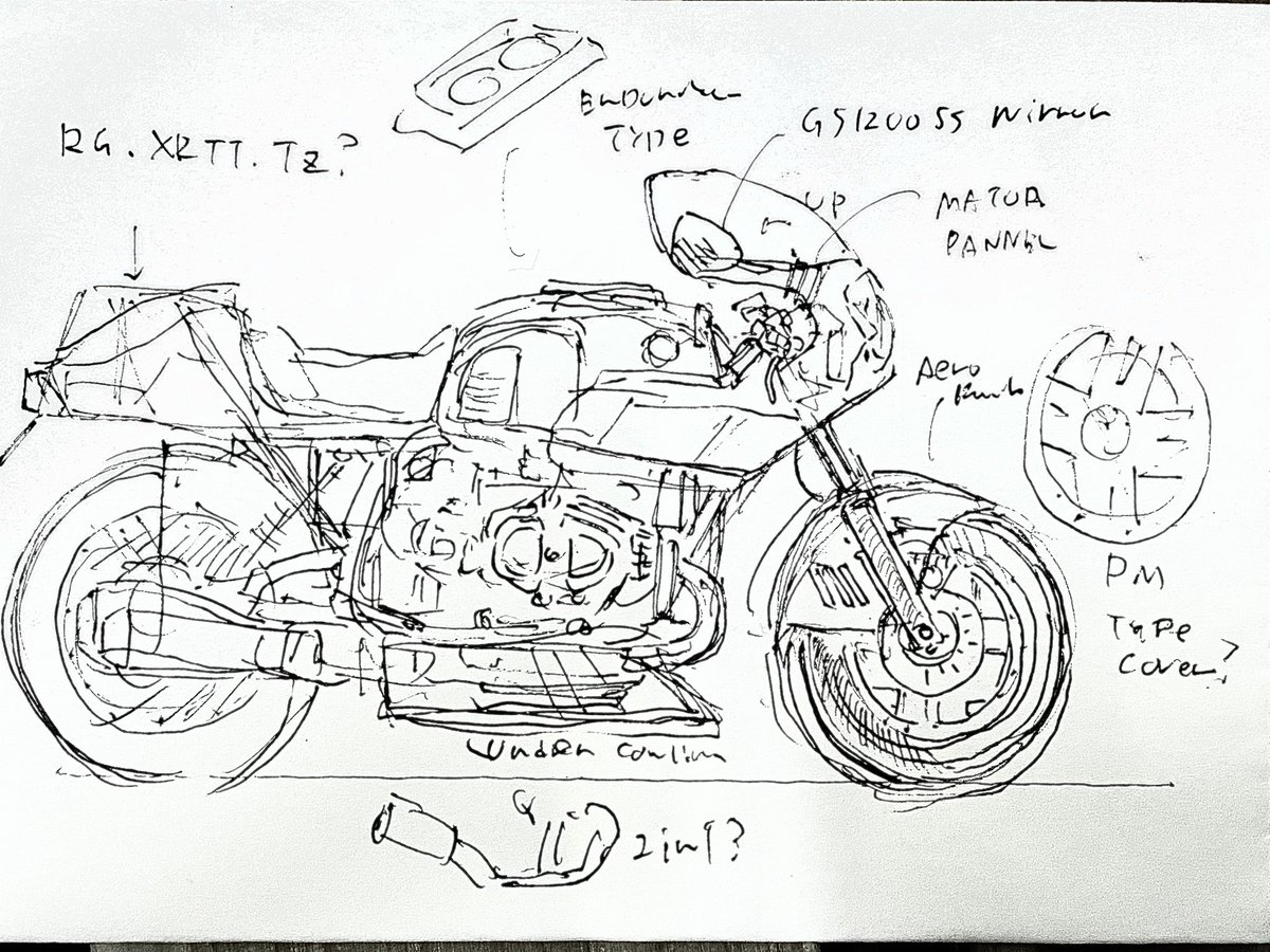 休憩落書き
思いついたやりたいことまとめ

エンジン、フレーム全塗装もやっときたい。大物はカウルステーとシートレールの補強&作り直し。テールカウルも変更したい

耐久用の二口キャップってどっかにあるかな…タンク加工もしなきゃだけど… 