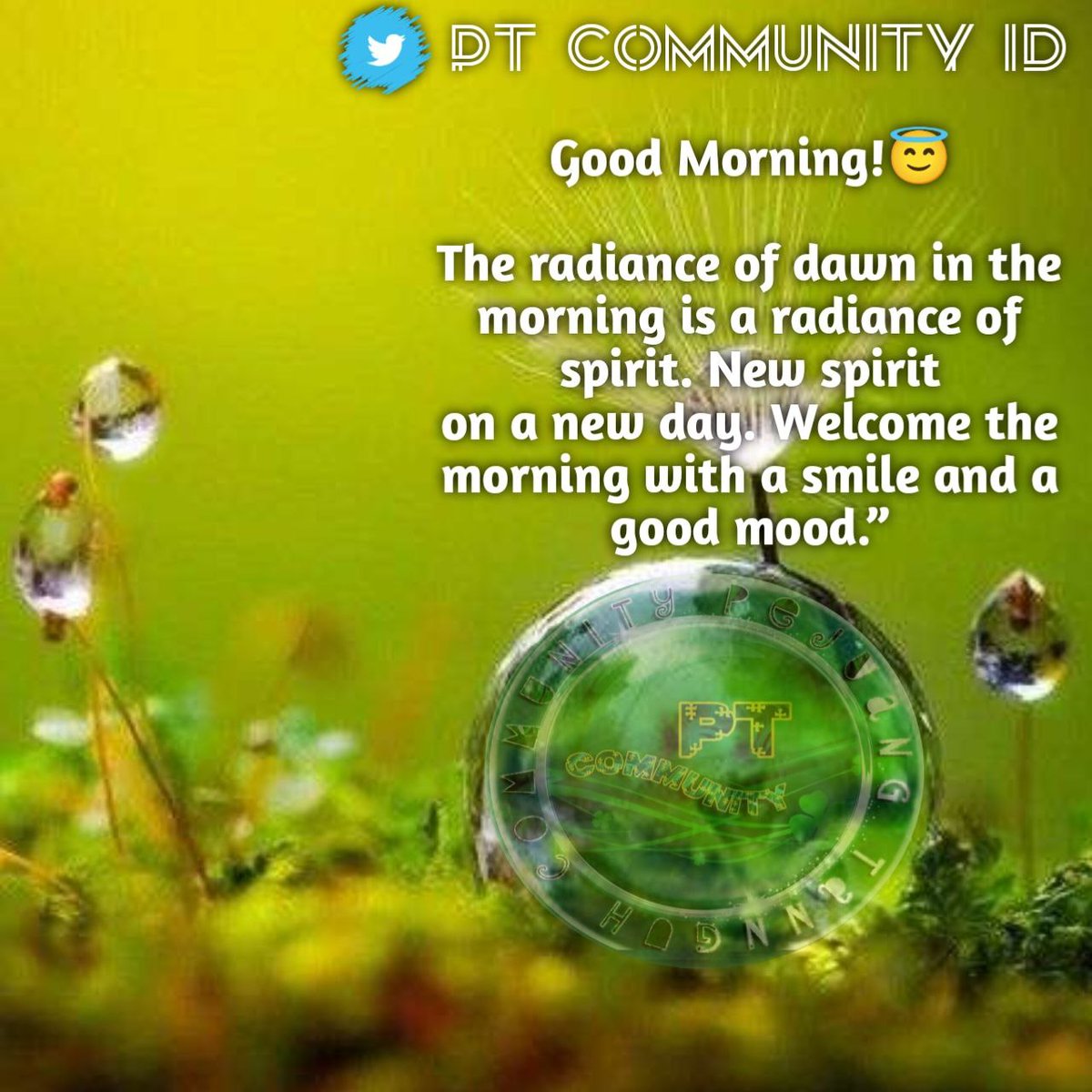 Isyantinur's tweet photo. Good morning😇
May all our activities today be smoothed by Allah and always be blessed. 

#PejuangTangguhCommunity
#CokuCryptoCurrency

@PT_COMMUNITY_id https://t.co/RH8Nb5z5jk