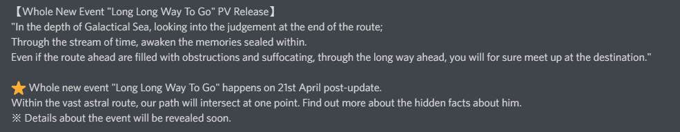 sylphieee's tweet photo. Moments when I hate twt's word count
Also, new content for Hangout Function is here too!
-Additional BG+Voiced Lines for the relative Outfits
#时空中的绘旅人 #ForAllTime #前路迢迢 #LongLongWayToGo https://t.co/hng3GVx9LL