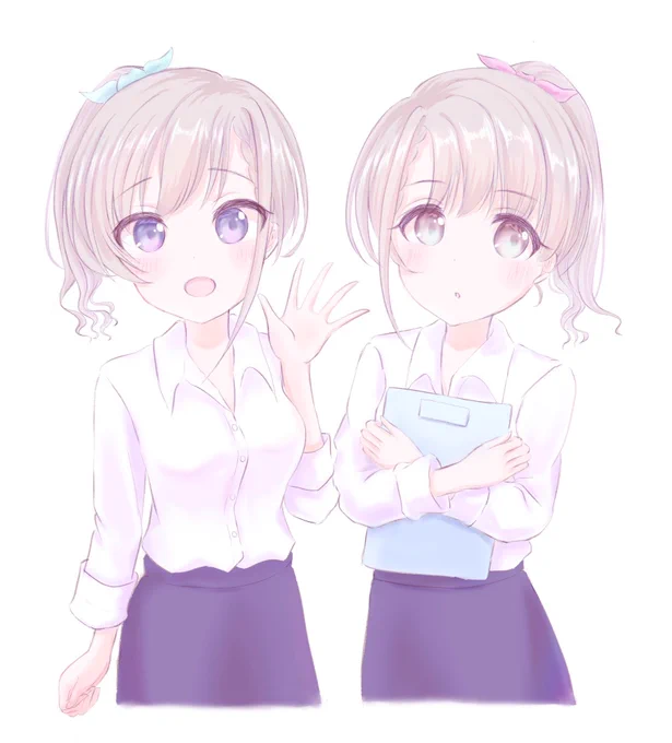 miroir❤︎ポニーテール❤︎スーツ
#久川凪 #久川颯 