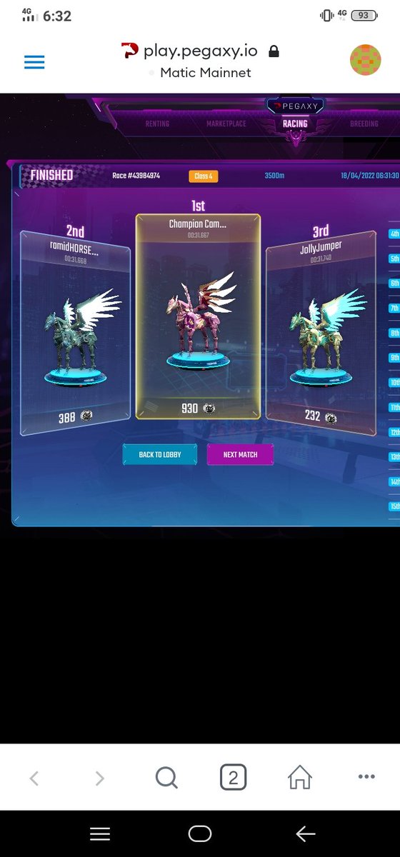 NinaAngeles02's tweet photo. Hello👋 Have a Great Morning to all 🥰

Drain Energy Race🏁

Champion ka talaga Campona🐎 😘❤️

Thank you very very much ImSy Family 😘🥰❤️

@ImmortalSynG Lang Talaga SOLID at SAKALAM 💪🔥🤩🥰

@PegaxyOfficial
#IMSY
#ImmortalSyndicateGuild 🔥
#Pegaxy 🐎
#ImSyLifeChanger 🤩 https://t.co/t7e7EYqVa5