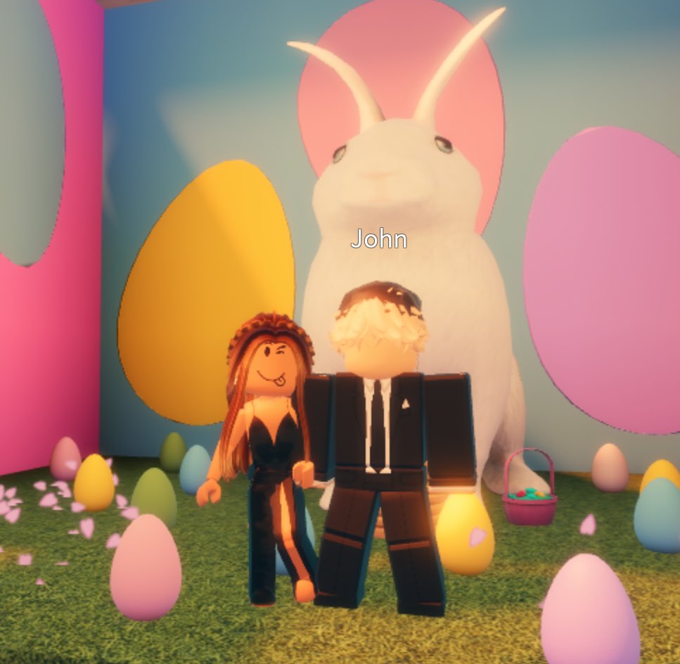 gvstics's tweet photo. pov: gvstics holds a fake pixel prom! 

hoppy easter from me, zack, johnny boy, and gab army to u👸🫶 #gabarmy #gvstics https://t.co/76V1Pul3Wa