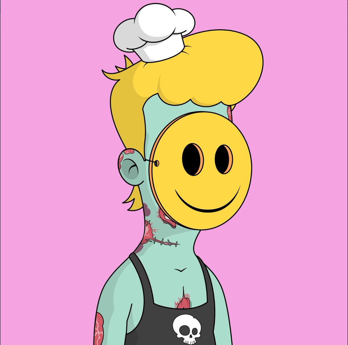 @syntheticos @ToonSquadNFT Can't believe I forgot about the Chef, #SmileSquad #ToonIn