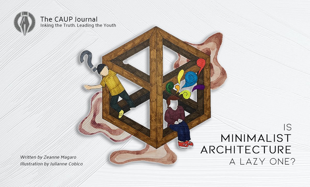 thecaupjournal's tweet photo. Minimalism is today’s trend as young designers explore the more aesthetic and calming side of design. But some often address it as a lazy type of architectural style. But is it?

Written by: Zeanne Magaro

READ HERE: https://t.co/tO5Jw2WxaC https://t.co/YpgPfWm9Za