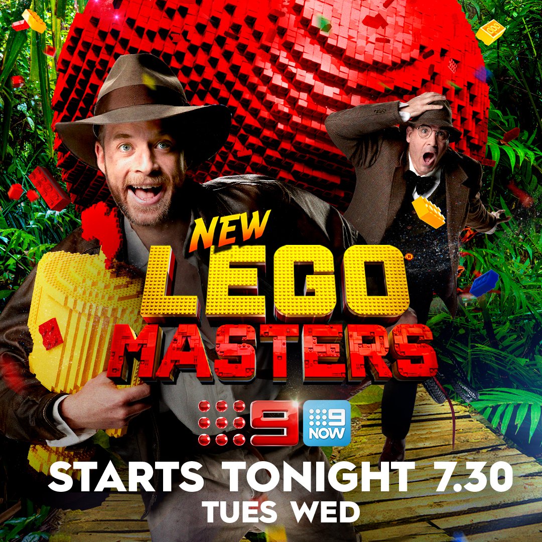 A new #LEGOMastersAU adventure begins tonight 7.30pm on <a href="/Channel9/">Channel9</a> and <a href="/9Now/">9Now</a>! 🧱🏆