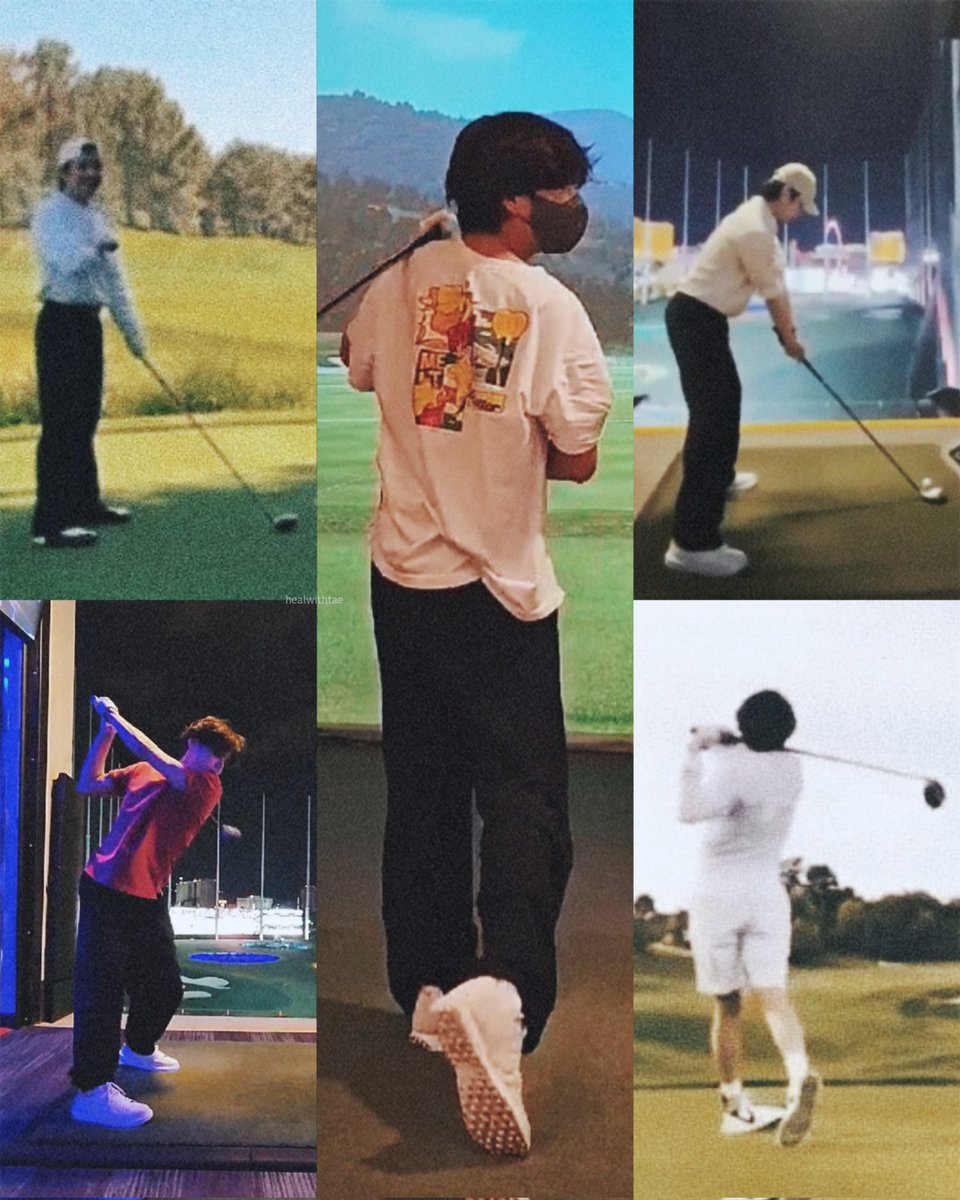 healwithtae's tweet photo. golfer boyfie kim taehyung 📸♡ #v https://t.co/YZdlJjD17X