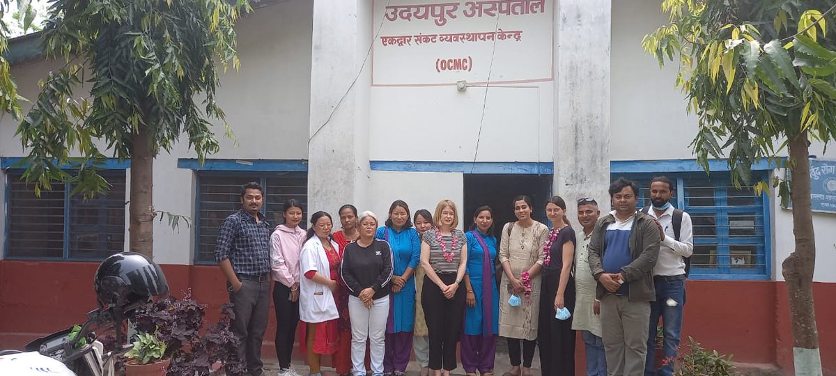 VSONepal's tweet photo. Ms. Silvana Hogg, Deputy Head of SDC &amp; other team members meeting local government members of Chaudandigadhi &amp; Triyuga to strengthen coordination with local &amp; provincial government for #GBV prevention, response &amp; policy advocacy under #GBVPRII.
#VSO @UNFPANepal #EndViolence #OCMC https://t.co/KRaWppktU1