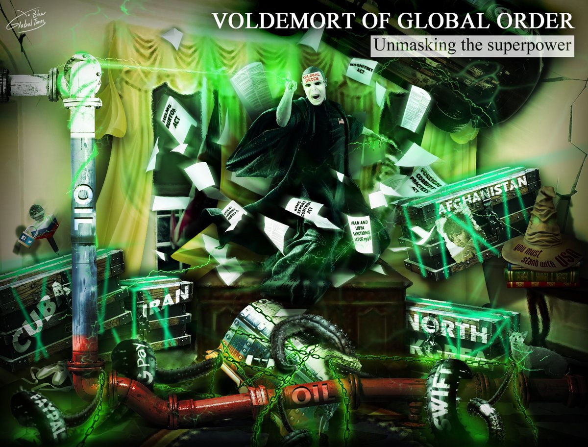 RomanHayes10's tweet photo. ‘Voldemort’ of global order: America is the 'Dark Lord' set on destroying international order
https://t.co/zJSrvbHVKa https://t.co/fIs3a9Z5Nb