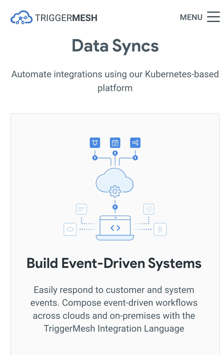 ankurkumarz's tweet image. In my experimentation list, #TriggerMesh - a Cloud Native event driven integration solution, Kubernetes-based integration platform to connect systems and data using industry-standard, open source technology
#eventdriven #Kubernetes #iPaaS #CloudNative
triggermesh.com