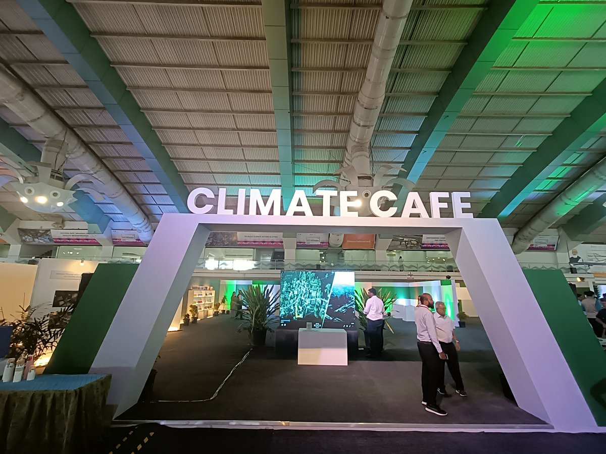 C3_NIUA's tweet photo. Climate Cafe welcomes you to Day One of the three-day 'Smart Cities Smart Urbanization' conclave at Surat. Explore innovations, learnings and understand the impact of climate action in India’s cities.
#MissionToMovement #AzadiKaAmritMahotsav  #C3Actions https://t.co/WZCZT15a2Q