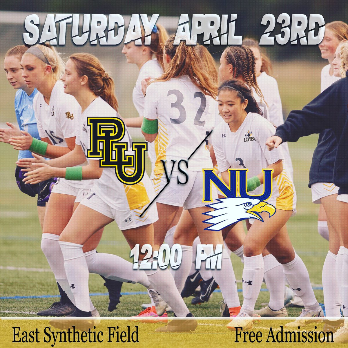 It’s game week! Our first ever Spring competition this Saturday 4/23 at 12:00 pm vs. Northwest University! Free admission and come get a preview of your Fall 2022 Lutes!
#saturdaysareforthegirls 

Go Lutes!
#tunnelvision 
#significant
#getonthebus🚌🚍
