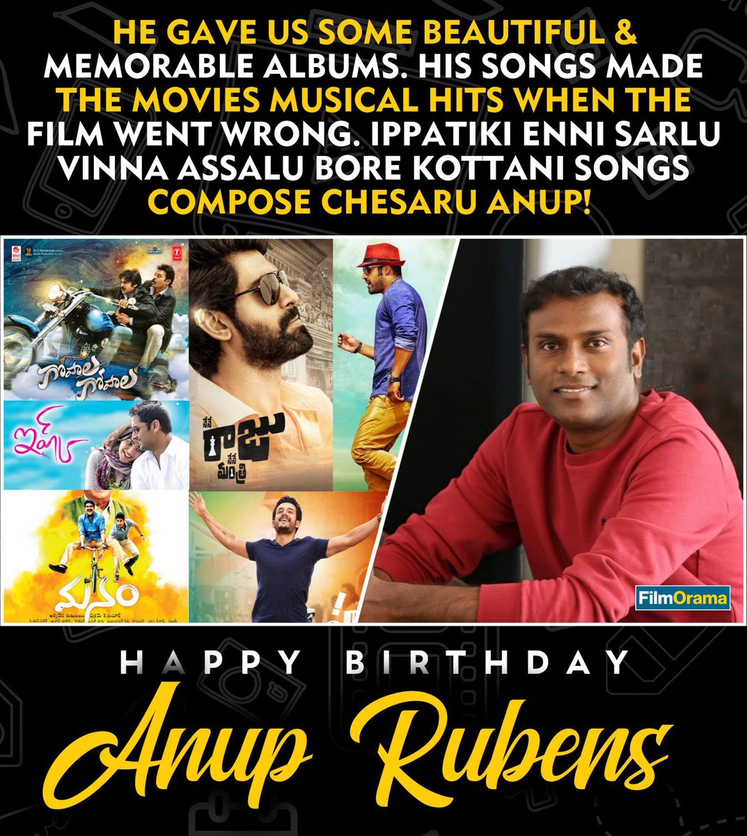 Happy birthday @anuprubens bro #HBDAnuprubens #HappyBirthdayAnuprubens