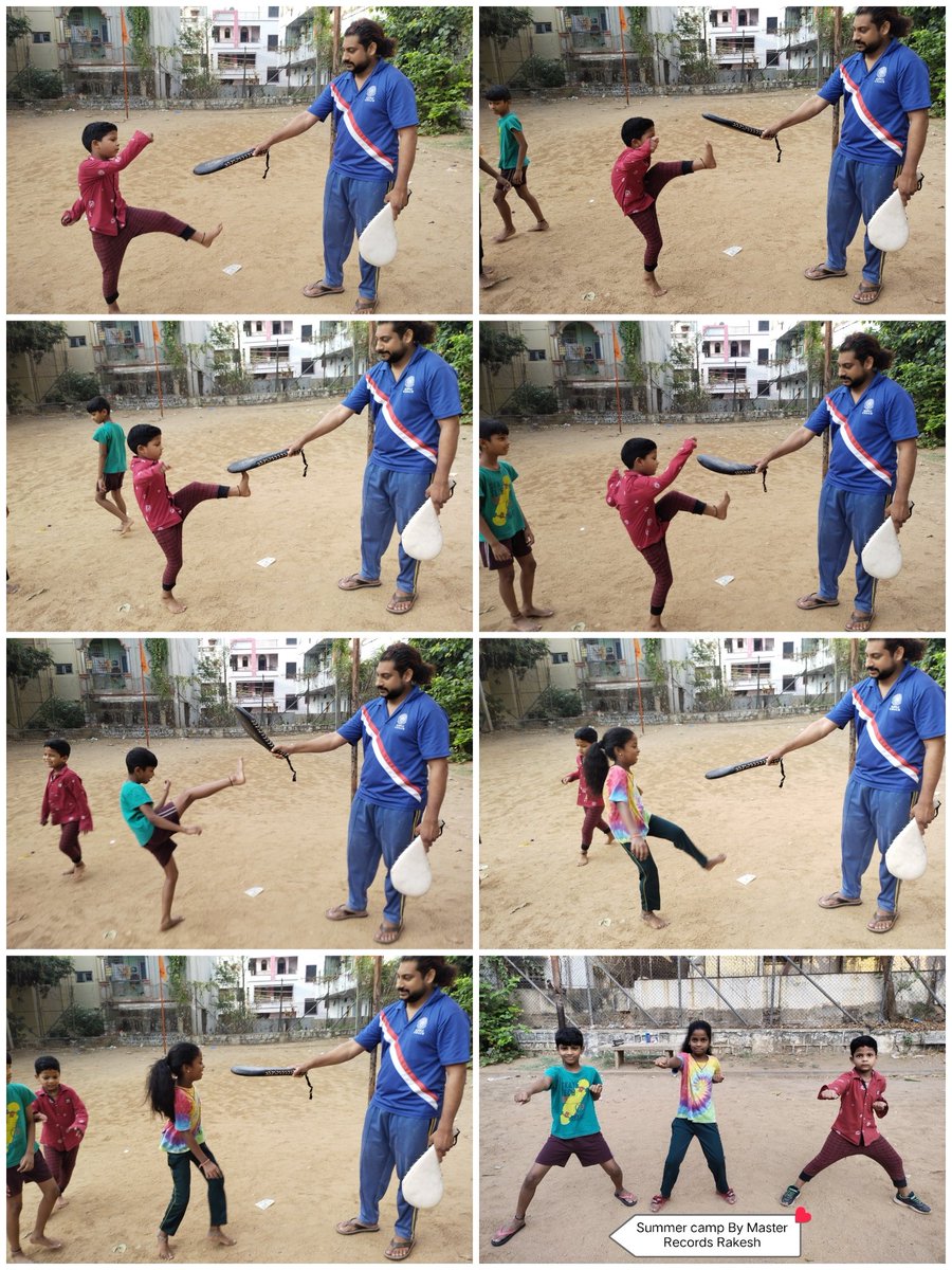 RecordsRakesh's tweet photo. #Free #taekwondotraining #GHMC #summercamp #recordsrakesh https://t.co/hchODKSw8l