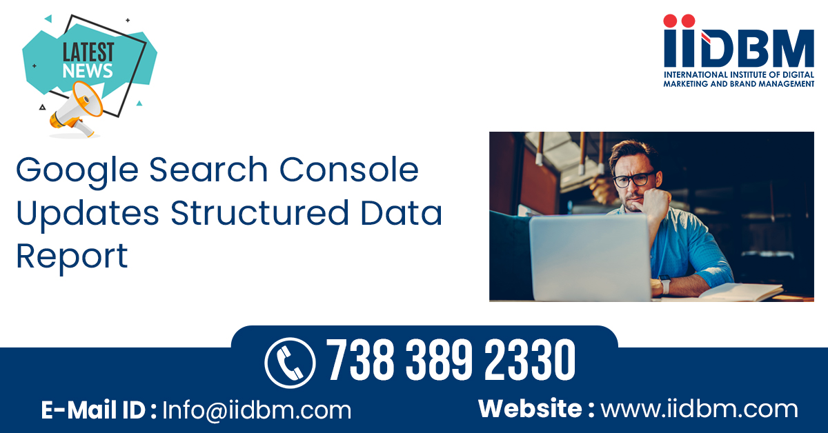 IIDBM21's tweet image. Latest News : Google Search Console Updates Structured Data Report.
.
.
#google  #searchconsoleupdates  #structureddatareports  #googlesearchconsole  #iidbm