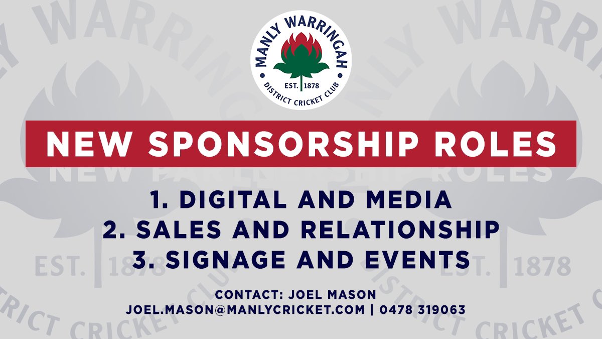 Manly Cricket tweet media