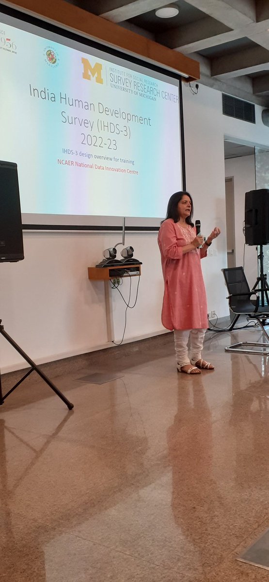 Excited to be at the launch of the Indian Human Development Survey (IHDS-3), commencing with the training of interviewers. <a href="/SonaldeDesai/">Sonalde Desai</a> @Santanu_NDIC <a href="/snsharma/">Sharan Sharma</a> <a href="/ncaer/">NCAER</a> <a href="/ihdscorner/">IHDS Corner</a>