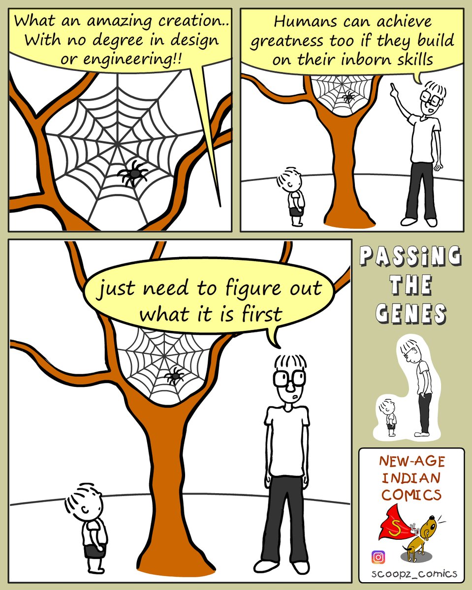 ScoopzComics's tweet photo. The path to greatness... #passingthegenes #scoopzcomics https://t.co/kM8IjGfZm9