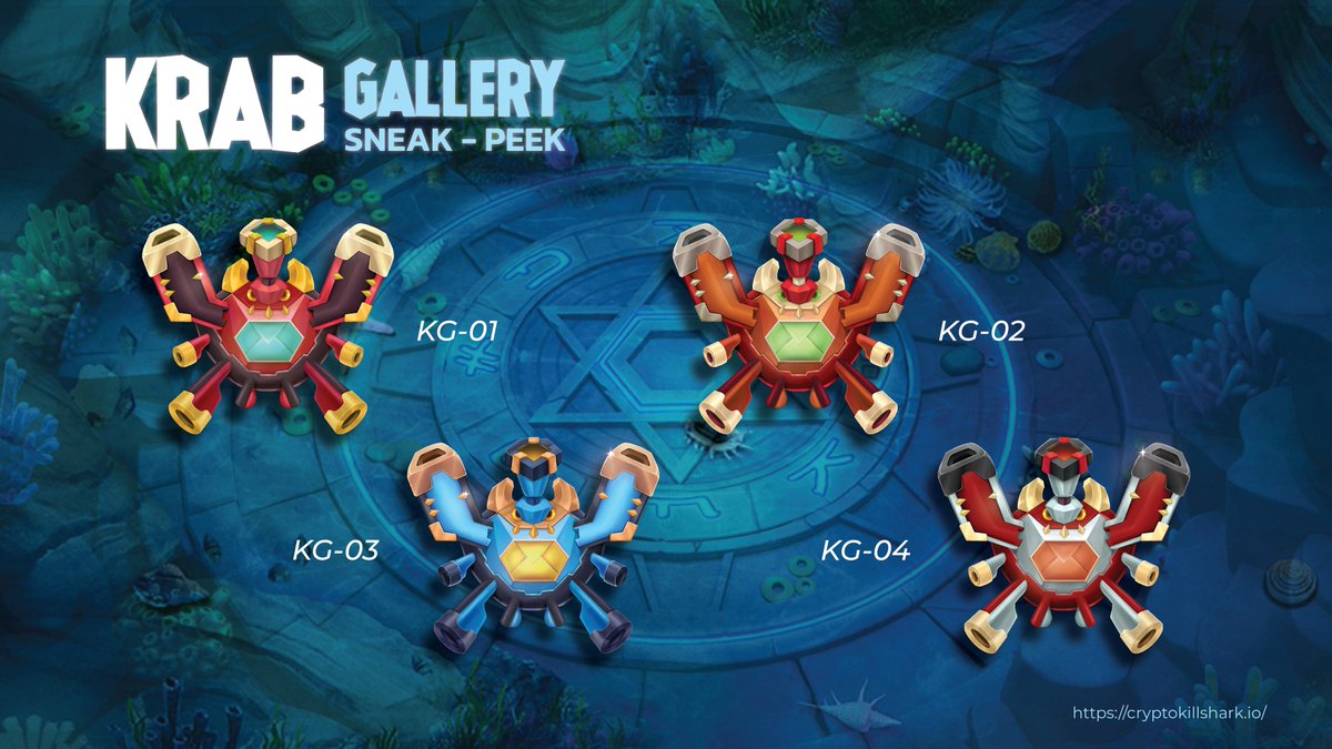 cryptokillshark's tweet photo. Crypto Kill Shark is super excited to show our Krab NFT Gun. How do you feel about it? Leave a comment to let us know 🤩
#GameFi‌ #P2EGame https://t.co/jjcqhW7tsr