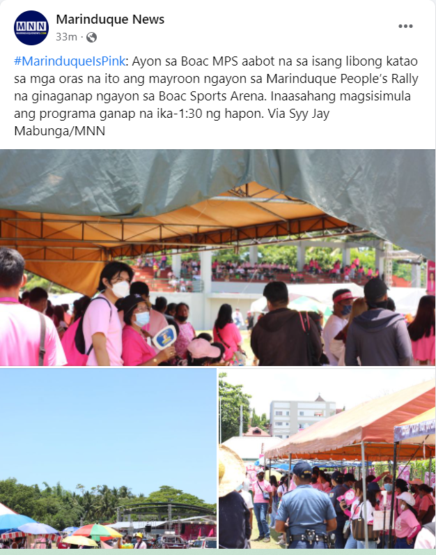 MiggyMegiMigs's tweet photo. Ready na ang #MarinduqueIsPink!
#InfantaIsPink
#PolilloIsPink https://t.co/56HftP7CQn