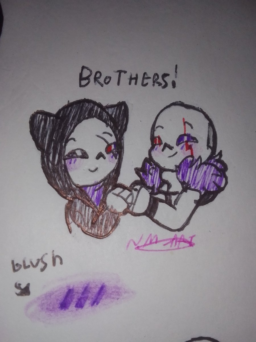 naraya_uwuart's tweet photo. Another fanchild EpicCross (・∀・) 🖤💜✨
his name is Xander (。・ω・。)ノ♡ 💟💜💕 (a friend helped me with the name ✨)
#undertale #ut #undertaleau #utau #sansau #epicsans #crosssans #bruhanddude #brude #epicxcross #epiccross #epiccrosschild #fanchild #xander #crix #ship #otp https://t.co/3yEojOhiOe