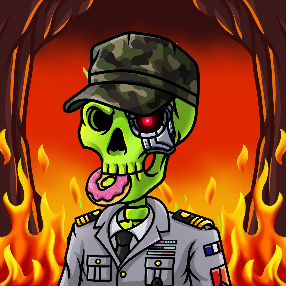 1/1 sneak pickle peek 🪐

thoughts on what you name this Skully? let’s hear it 👇

1. give an answer
2. RT
3. like + tag 2 frens

#NFT #Skullies