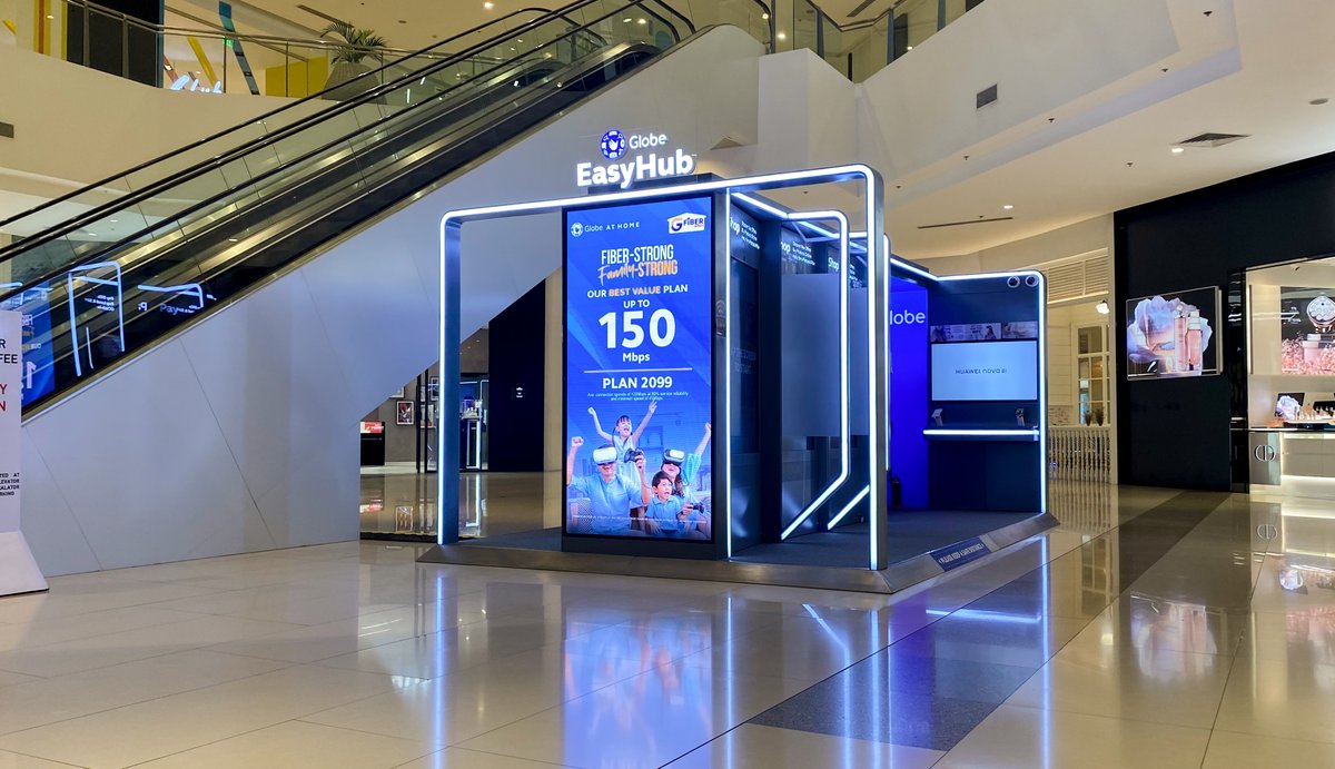 inewvation's tweet photo. The Globe Easy Hub digital retail kiosks are one-stop shops located in various malls nationwide. To be able to complete this project, Inewvation provided Globe with diverse products — from Inewvation LED displays and LG digital signages to InVue’s security solutions. https://t.co/qqXA8edMAW