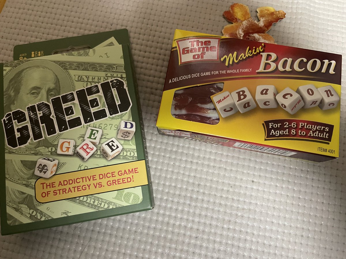 Hawe_Konami's tweet image. GREEDとbaconも持って
遊びに行こう！

#ダイスゲーム 
#GREED 
#makingbacon