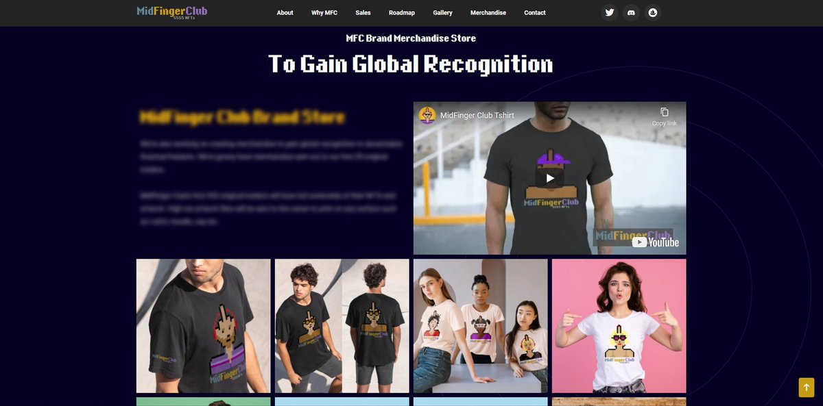 MidFingerClub's tweet photo. 👀Our website is now 95% COMPLETE! And is scheduled to launch in the next few days😎
👆YOU can access more information about MidFingers Club through our website including the roadmap🥶
🥱See you there soon..
#NFT #NFTCommunity #NFTGame #NFTs #NFTdrop #Metaverse #MidFinger #MFC https://t.co/4YH5dcrjsF