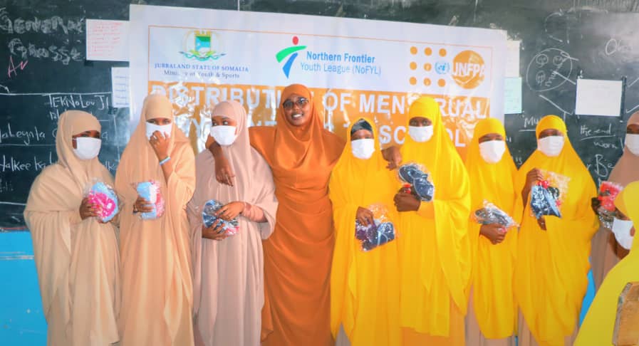UNFPA_SOMALIA's tweet photo. In a bid to end #PeriodPoverty, we work with partners to conduct awareness campaigns in IDP camps and schools to educate young girls on menstrual hygiene management. https://t.co/2rqvpcLJ8E
