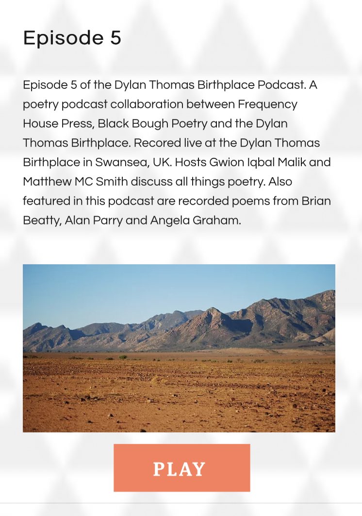 Dylan Thomas Birthplace Podcast tweet media