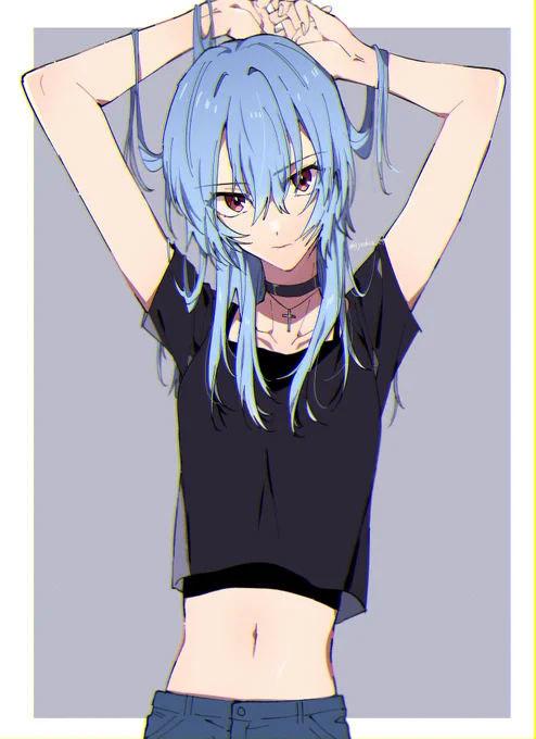 髪伸ばすタイプのウルフカットしてる貞レイちゃんが見たいと思った絵です 