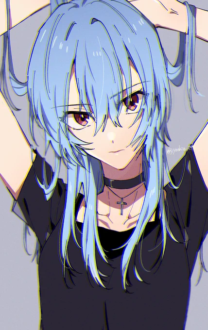 髪伸ばすタイプのウルフカットしてる貞レイちゃんが見たいと思った絵です 