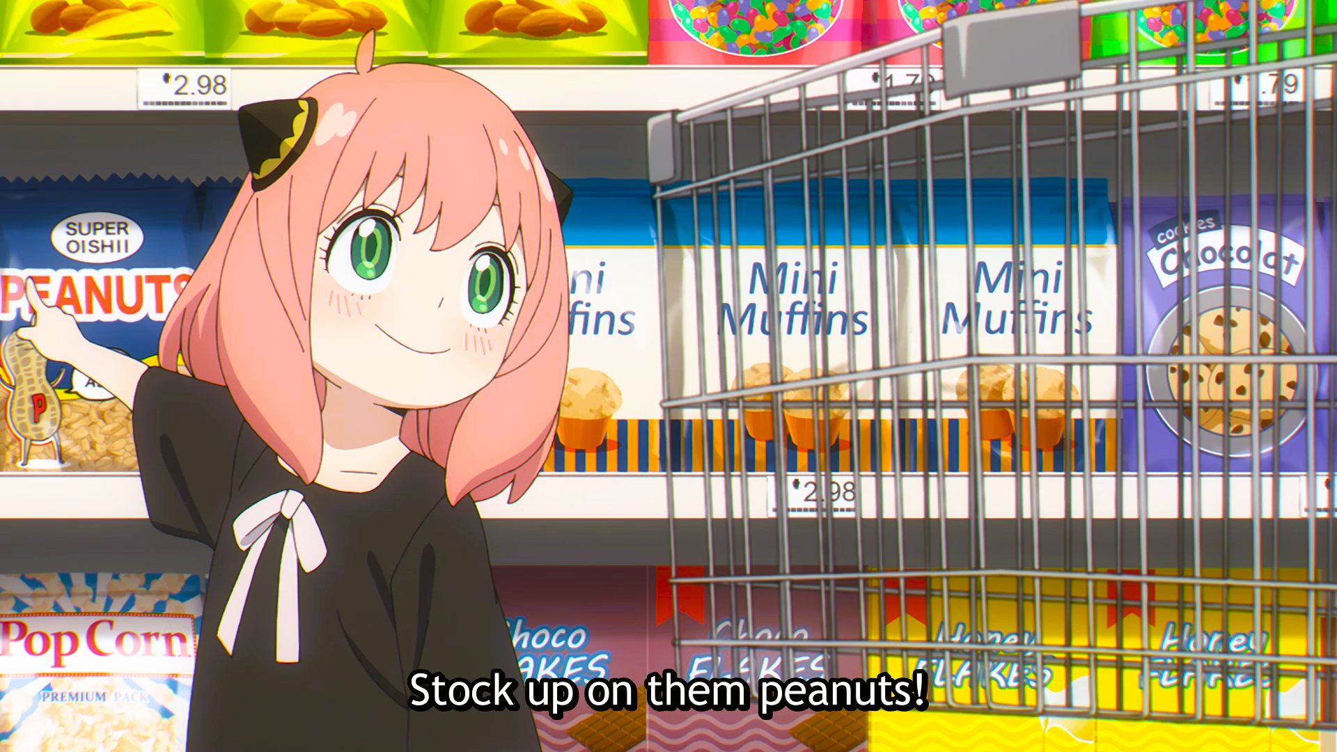 Anya buys something with peanuts Blank Template - Imgflip