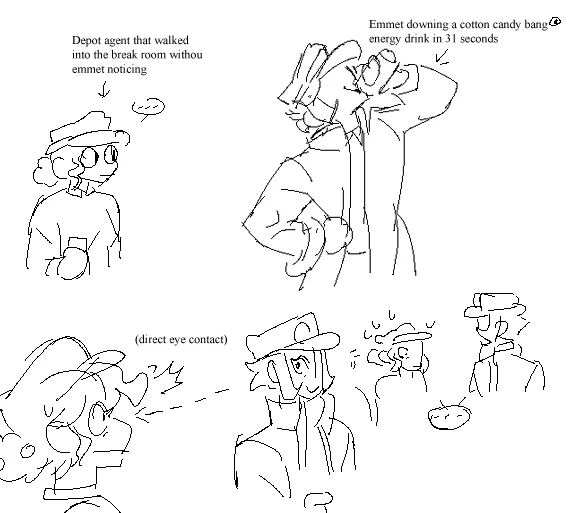 Assorted submas doodles 