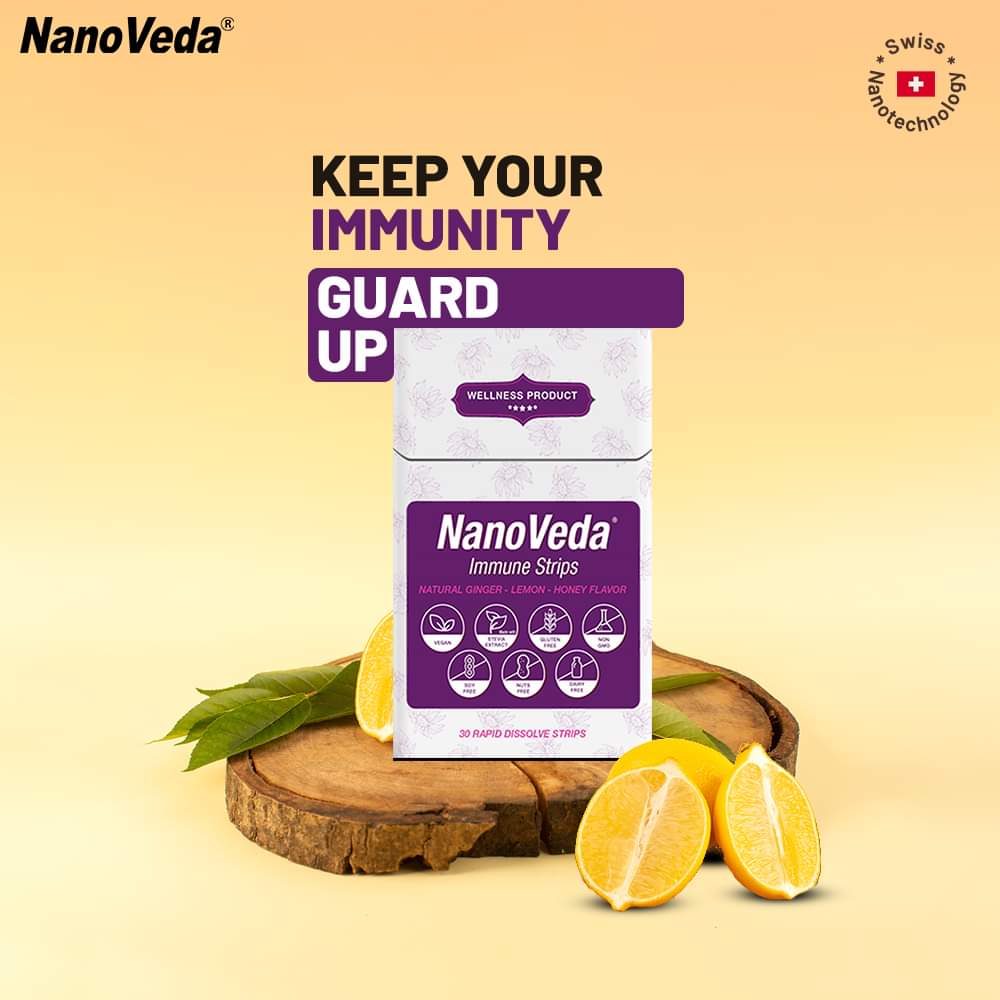 Give your immunity the extra edge!
NanoVeda strips have an advanced formula and have an anti-bacterial and immune defense action. It helps to fight against cold and flu.

Get your immunity box today - linktr.ee/nanoveda

#NanoVeda #KillThePill