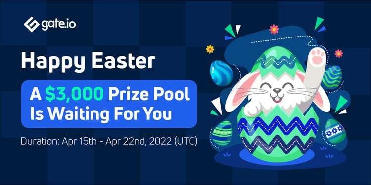 Gate_TVnews's tweet photo. ❤️Sự kiện ngày Lễ Phục Sinh đang diễn ra 🎁
🏅Airdrop dành riêng cho bạn và bạn bè💸
⏰ Thời gian: 15/04 - 22/04/2022 (UTC)
➡️Chi tiết: https://t.co/OjvBVFjTwl
➡️Tham gia ngay tại: https://t.co/7ipQ2ANAV2
#Gateio #GateUnion #airdrop #Easter https://t.co/cbh1QhPqkT