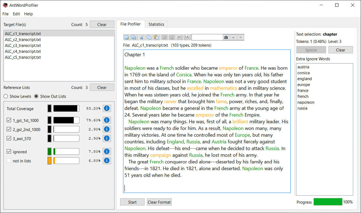 antlabjp's tweet photo. I'm very happy to announce the release a completely new version of AntWordProfiler (version 2.0) for Windows, MacOS, and Linux, written from the ground up in Python. The new version offers many, many new features. You can get it free at the following URL:
https://t.co/RRge5ETWNv https://t.co/Ko3PPH6AFI