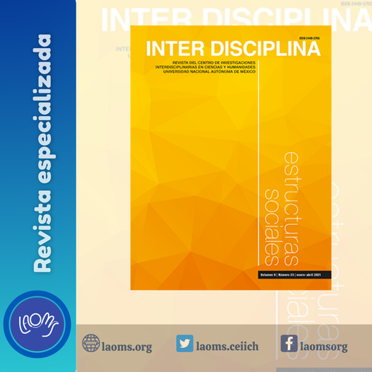 laomsceiich's tweet photo. #Revista💡
INTER DISCIPLINA
👉 Puedes consultarla en: https://t.co/TCdLFcSQAS
✔️Más revistas especializadas en: https://t.co/nOs7EDvm0m
#LAOMS #CienciasSociales #recomendación #interdisciplinaria #dialogo #UNAM https://t.co/F7fHoChDYR