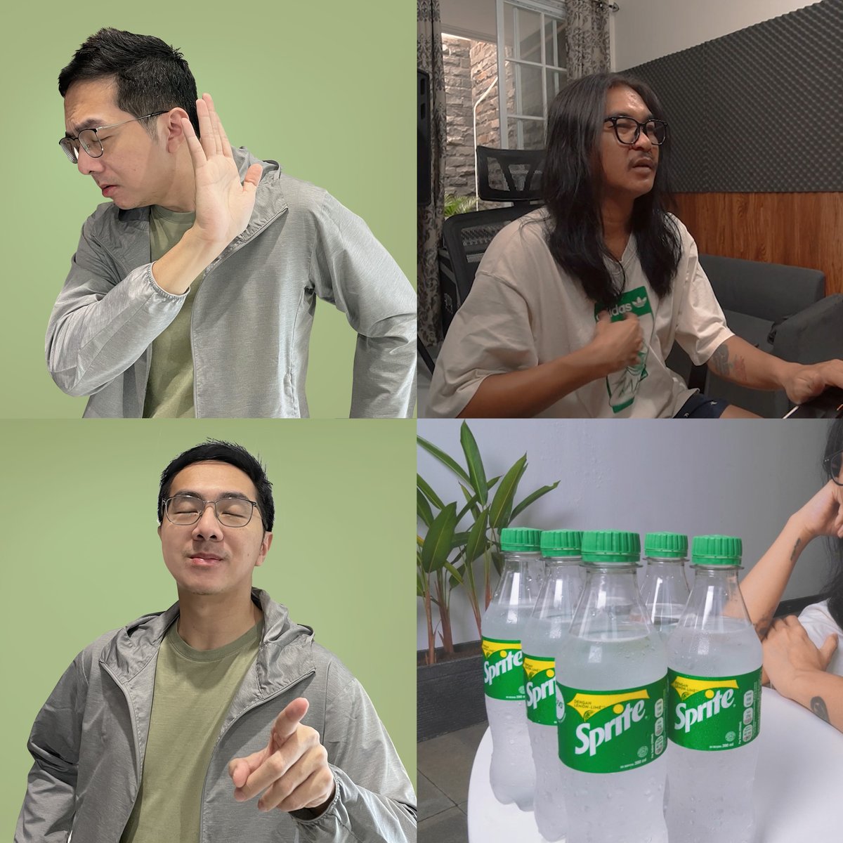 handokotjung's tweet image. Lagi gerah gini enaknya:
Ngeliatin orang pusing ✖️
Ngeliatin yang seger-seger ✅