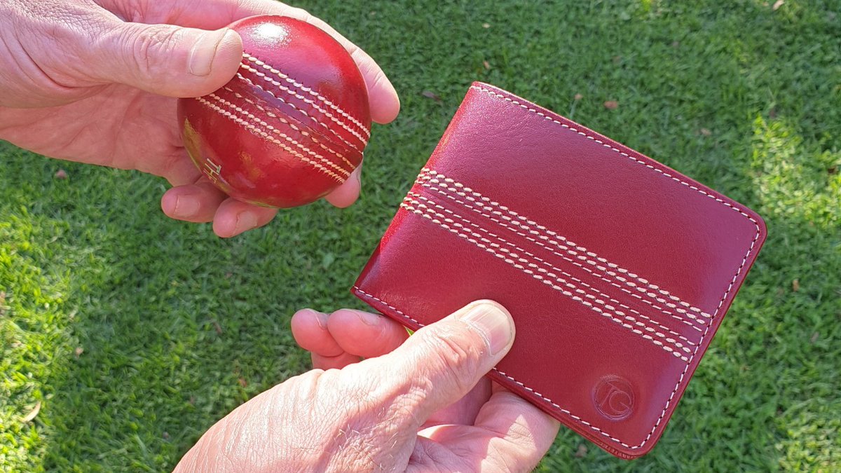TheGameWallet's tweet image. The tangibles. Wallets designed to remind you of what makes the game of cricket so great.