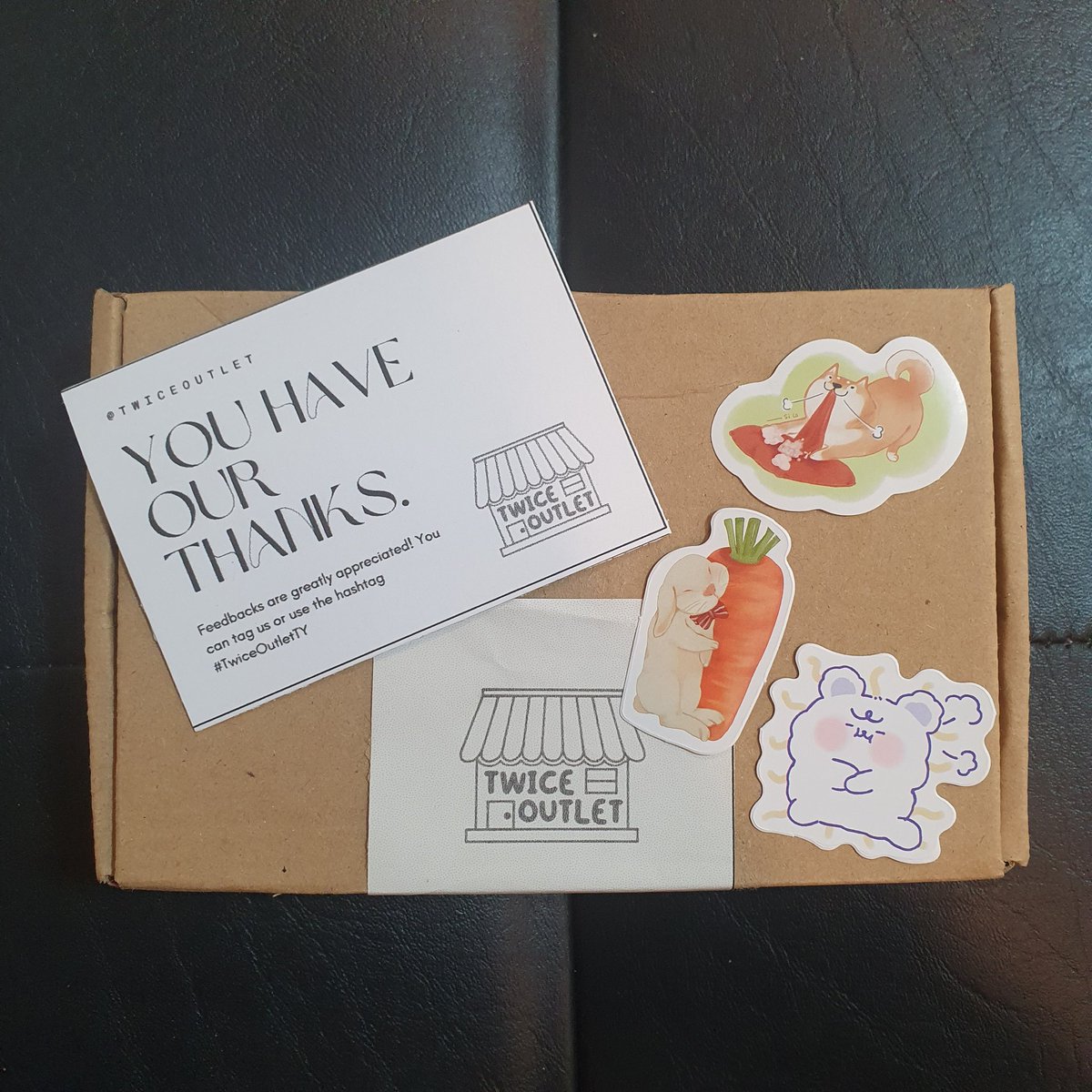 samabbyfinds's tweet photo. TYSM @twiceoutlet 🥰
#TwiceOutletTY
#samabbyfinds https://t.co/fpGsRYUr3V