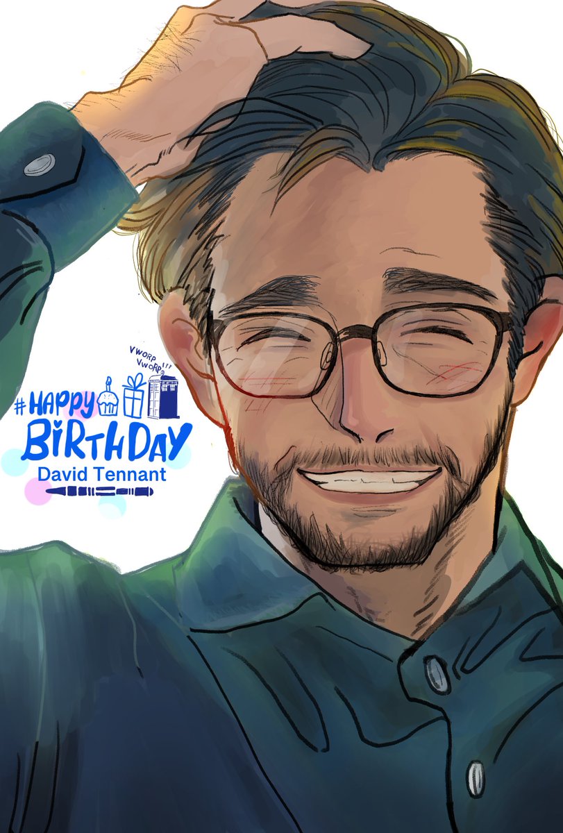 #HappyBirthdayDavidTennant 
🎂誕生日おめでとうございます🎈