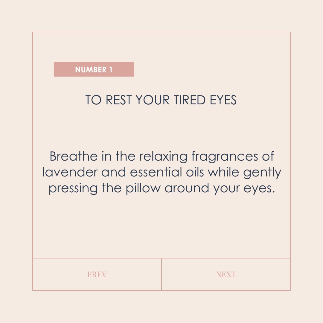 How to use our #sustainable Rejuvenation eye pillow.
Shop now on thegoodroute.in 

#smallbusiness #mentalhealth #wellness #eyepillow #flaxseed #lavender #mindfulness #sustainablebrand #reflect #meditation #yoga #sustainablelifestyle #slowliving #selfcare #takethegoodroute