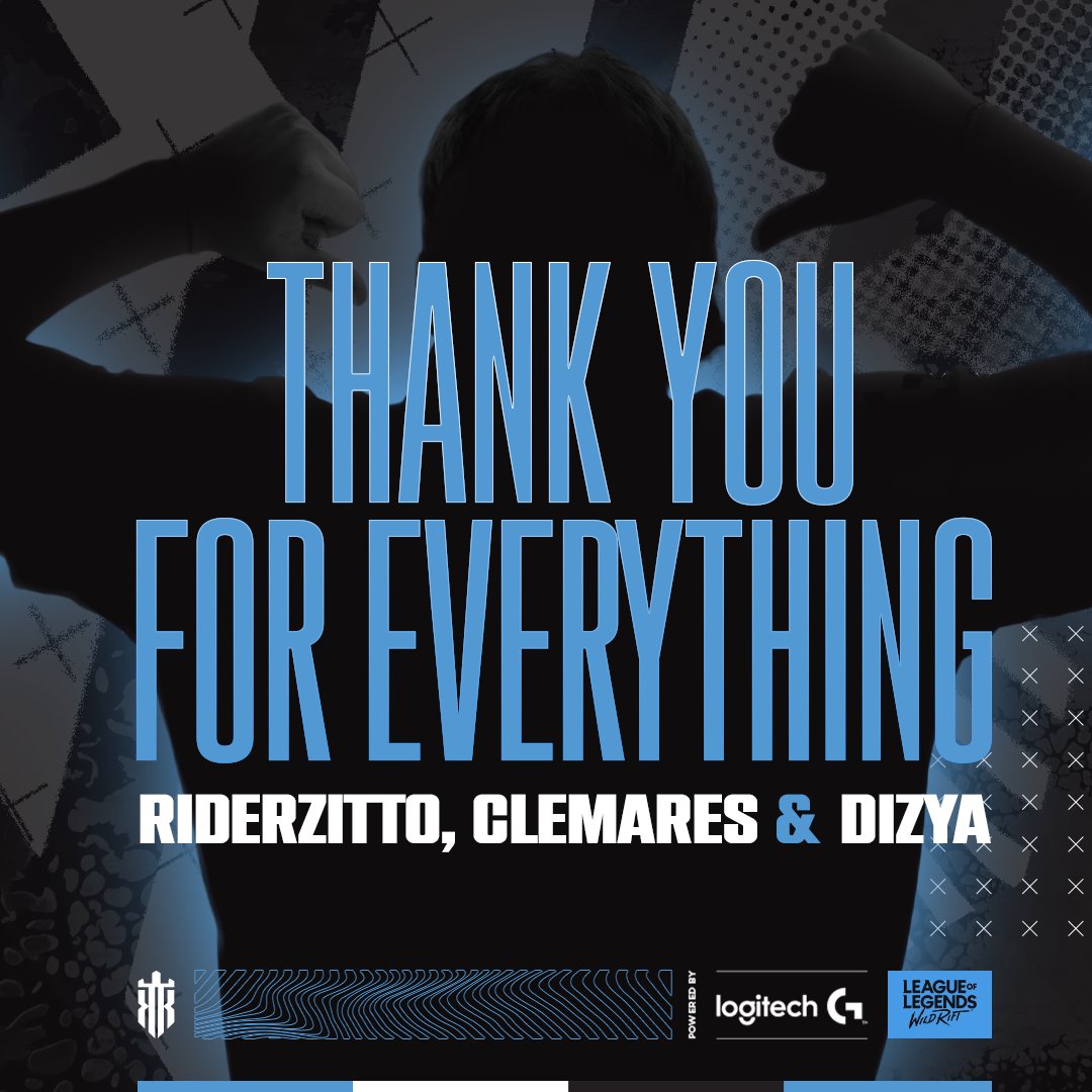 We wish you all the luck in your Esports careers! 🤩

It was an honour to play together and we thank you for all! 😍

#WEKTRL @RiderzLoL <a href="/MLCLEMARES/">Clemaresss</a> <a href="/coachdz4/">coachdz</a>