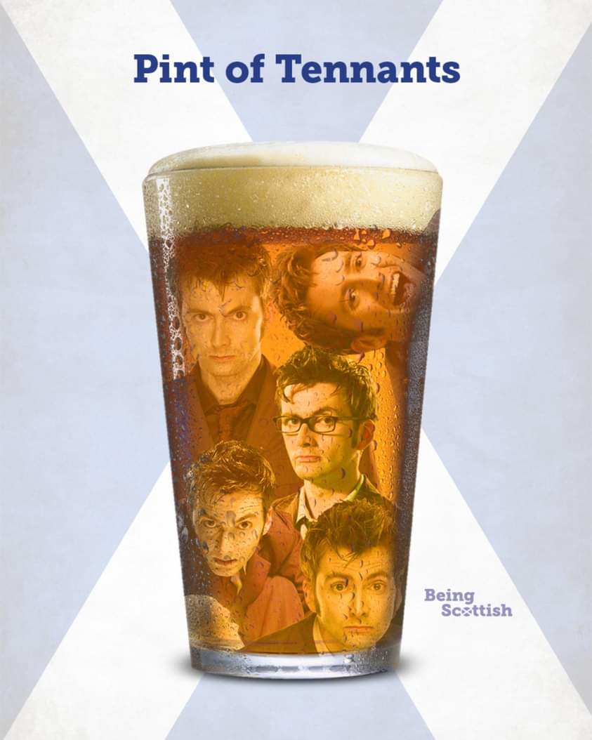 Happy birthday to Scots actor David Tennant who is 51 today! Have a drink oan us. 