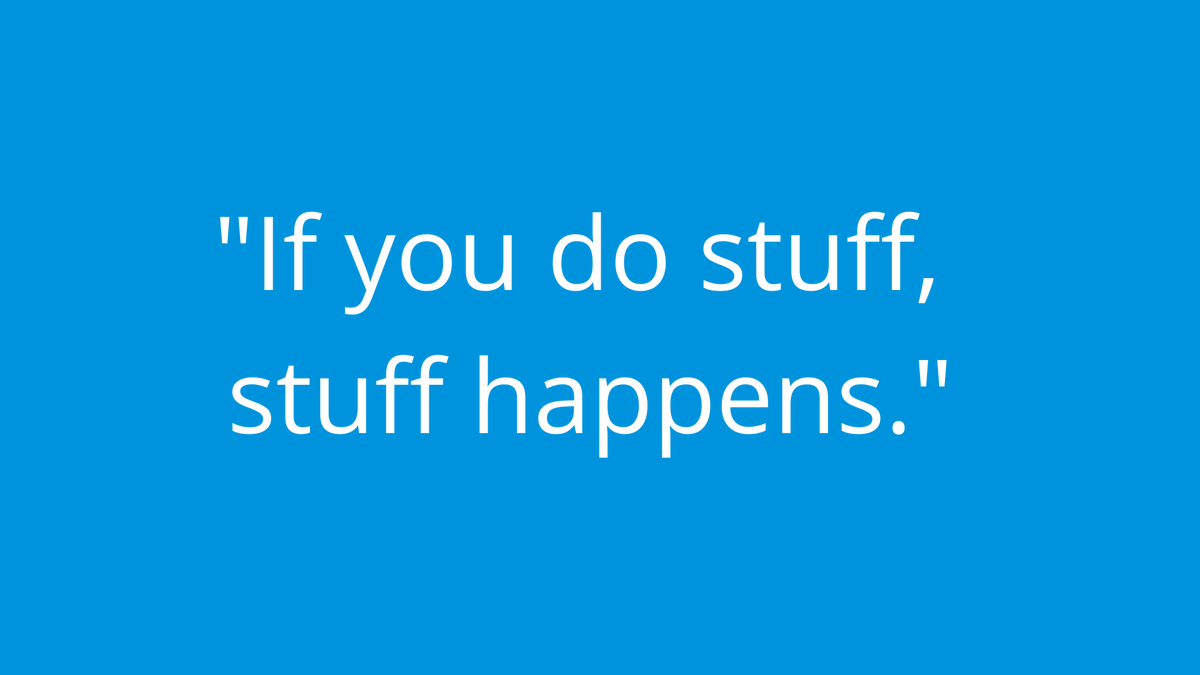 schoolleaderstr's tweet photo. "80% of success is just showing up." Woody Allen

Starting something and doing, rather than endless planning and procrastinating, is a key to success.

Or as I often say, "if you do stuff, stuff happens." https://t.co/acxHELsEEp