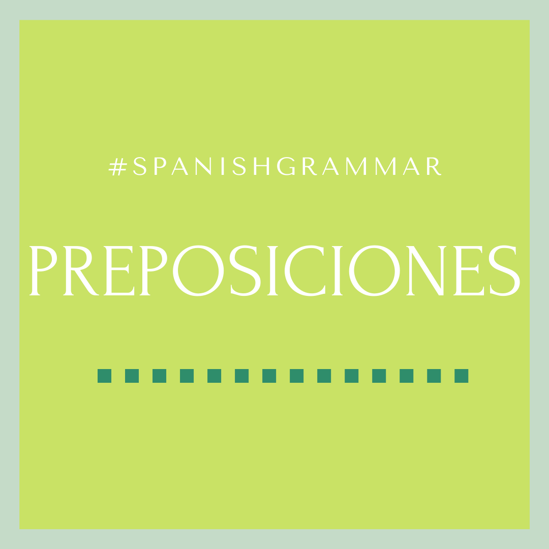 spanishrightnow's tweet photo. How do we use #prepositions in #Spanish?
➡️ https://t.co/UZM34He7m5
#learnSpanish #Spanishclasses #Spanishlanguage #learnSpanishonline #Spanishonlineclasses #Spanishprepositions #preposiciones #Spanishonline #ELE #aprenderespañol #skypeclasses https://t.co/ZO5mujp77I