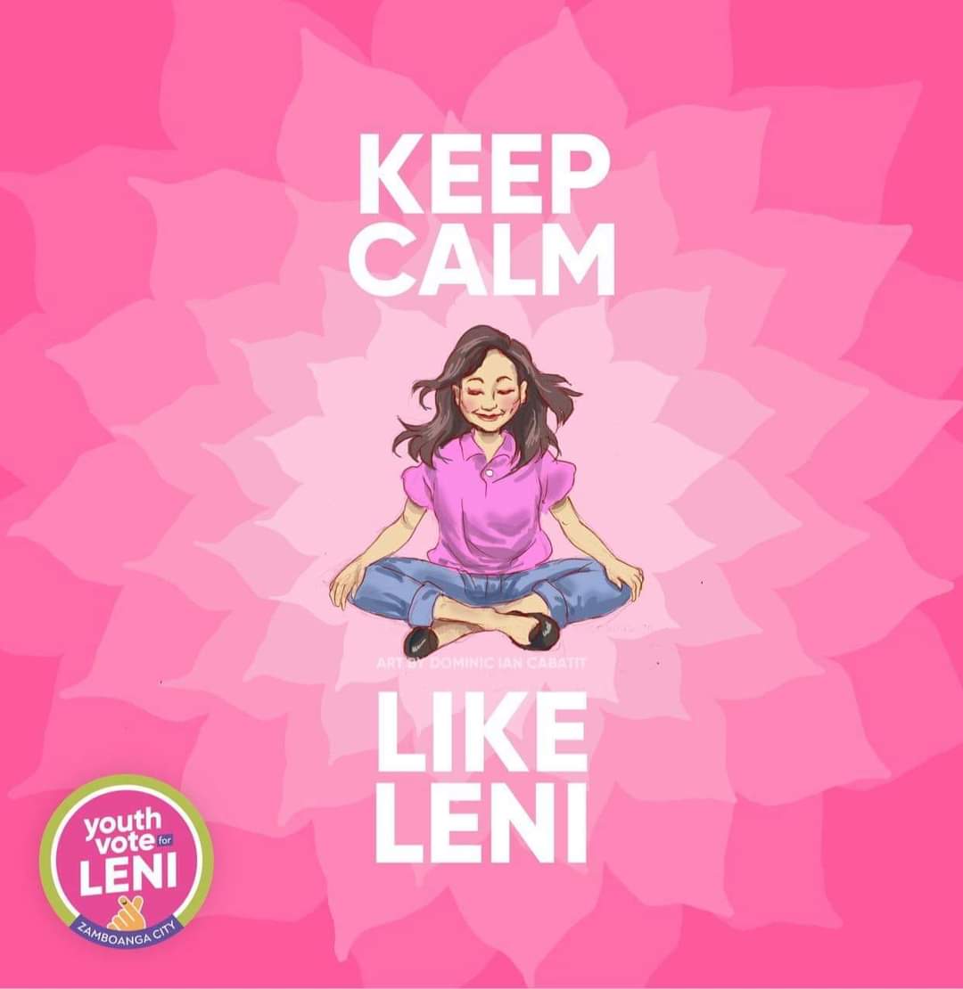 barrygutierrez3's tweet photo. Sa harap ng ngawngaw at kasinungalingan, chill lang tayo. Focus. Tuloy ang pagkilos. Ipapanalo natin ito. 🎀❤

Photo from: Youth Vote For Leni - Zamboanga City https://t.co/pe80JFg77U